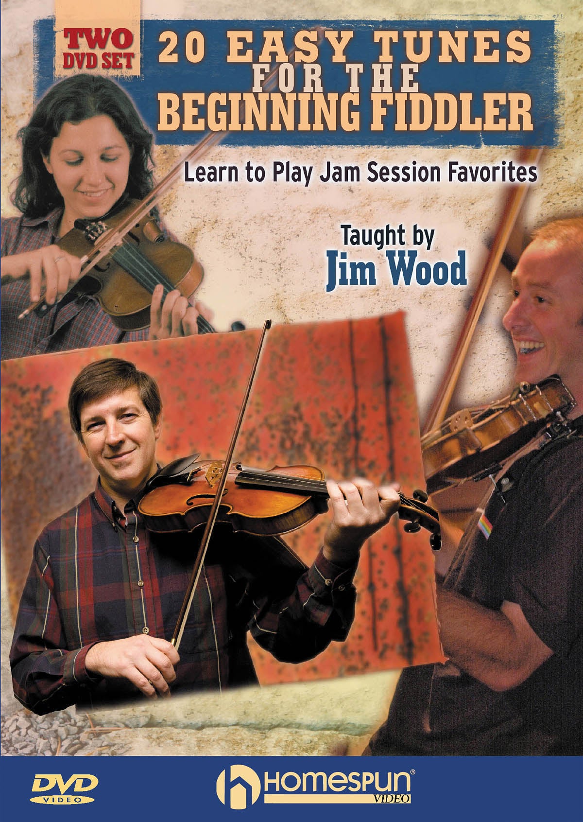 Image 1 of DOWNLOAD ONLY - 20 Easy Tunes for the Beginning Fiddler - Learn to Play Jam Session Favorites - SKU# 300-DVD370 : Product Type Media : Elderly Instruments