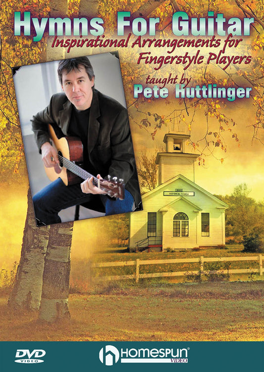 Image 1 of DVD - Hymns for Guitar - Inspirational Arrangements for Fingerstyle Players - SKU# 300-DVD379 : Product Type Media : Elderly Instruments