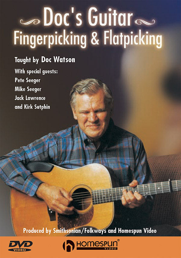Image 1 of DVD - Doc's Guitar - Fingerpicking & Flatpicking - SKU# 300-DVD6 : Product Type Media : Elderly Instruments