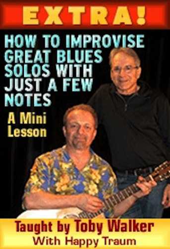 Image 1 of How to Improvise Great Blues Solos with Just a Few Notes - SKU# 300-D456 : Product Type Media : Elderly Instruments