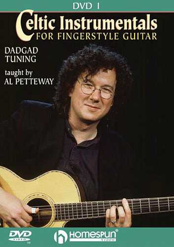 Image 1 of DVD - Celtic Instrumentals for Fingerstyle Guitar: Vol. 1 - DADGAD Tuning - SKU# 300-DVD107 : Product Type Media : Elderly Instruments