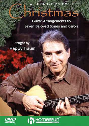 Image 1 of DVD-A Fingerstyle Christmas - Guitar Arrangements to Seven Beloved Songs and Carols - SKU# 300-DVD110 : Product Type Media : Elderly Instruments