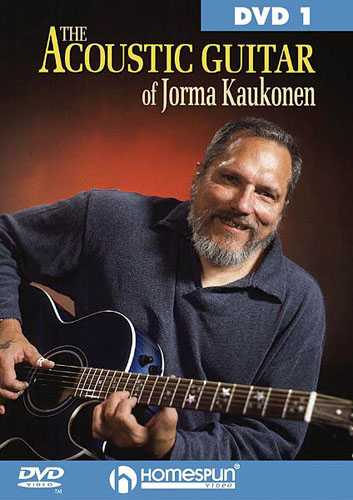 Image 1 of DVD-The Acoustic Guitar of Jorma Kaukonen: Vol. 1 - SKU# 300-DVD113 : Product Type Media : Elderly Instruments