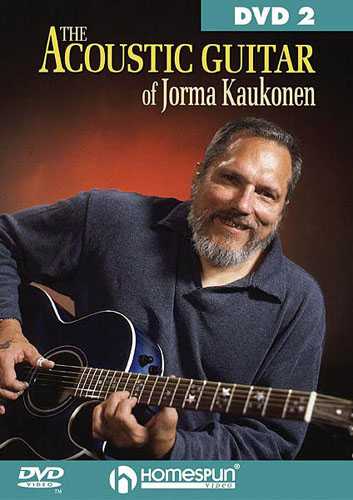 Image 1 of DVD-The Acoustic Guitar of Jorma Kaukonen: Vol. 2 - SKU# 300-DVD114 : Product Type Media : Elderly Instruments
