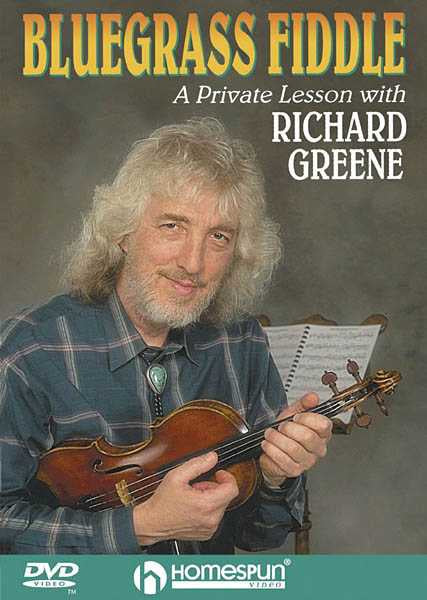 Image 1 of DVD - Bluegrass Fiddle: A Private Lesson with Richard Greene - SKU# 300-DVD119 : Product Type Media : Elderly Instruments