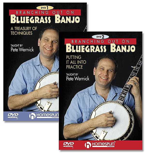 Image 1 of DVD - Branching Out On Bluegrass Banjo: Two DVD Set - SKU# 300-DVD132SET : Product Type Media : Elderly Instruments
