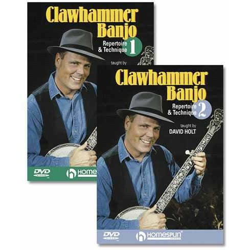 Image 1 of DVD - Clawhammer Banjo - Repertoire and Technique: Two DVD Set - SKU# 300-DVD141SET : Product Type Media : Elderly Instruments