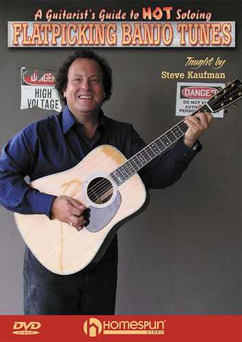 Image 1 of DVD - Flatpicking Banjo Tunes-A Guitarist's Guide to Hot Soloing - SKU# 300-DVD143 : Product Type Media : Elderly Instruments