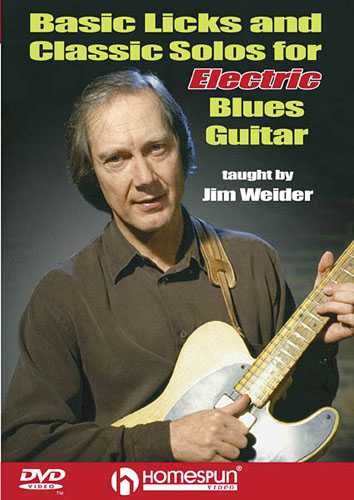 Image 1 of DVD - Basic Licks and Classic Solos for Electric Blues Guitar - SKU# 300-DVD146 : Product Type Media : Elderly Instruments