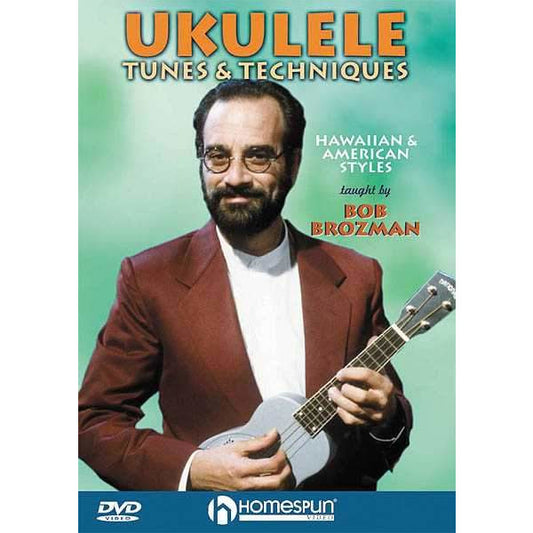 Image 1 of DVD - Ukulele Tunes & Techniques - Hawaiian and American Styles - SKU# 300-DVD147 : Product Type Media : Elderly Instruments