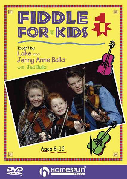 Image 1 of DVD - Fiddle for Kids: Vol. 1 - SKU# 300-DVD154 : Product Type Media : Elderly Instruments