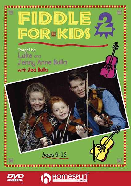 Image 1 of DVD - Fiddle for Kids: Vol. 2 - SKU# 300-DVD155 : Product Type Media : Elderly Instruments