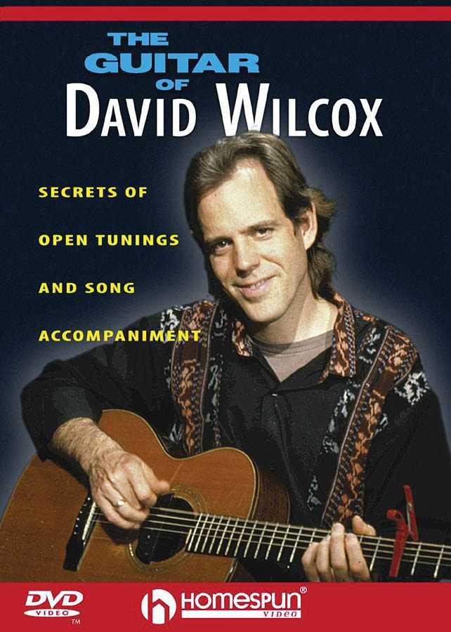 Image 1 of DVD-The Guitar of David Wilcox: Secrets of Open Tunings and Song Accompaniment - SKU# 300-DVD163 : Product Type Media : Elderly Instruments