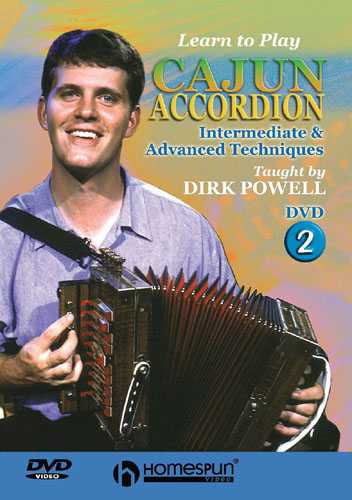 Image 1 of DVD - Learn to Play Cajun Accordion: Vol. 2 - Intermediate & Advanced Techniques - SKU# 300-DVD175 : Product Type Media : Elderly Instruments