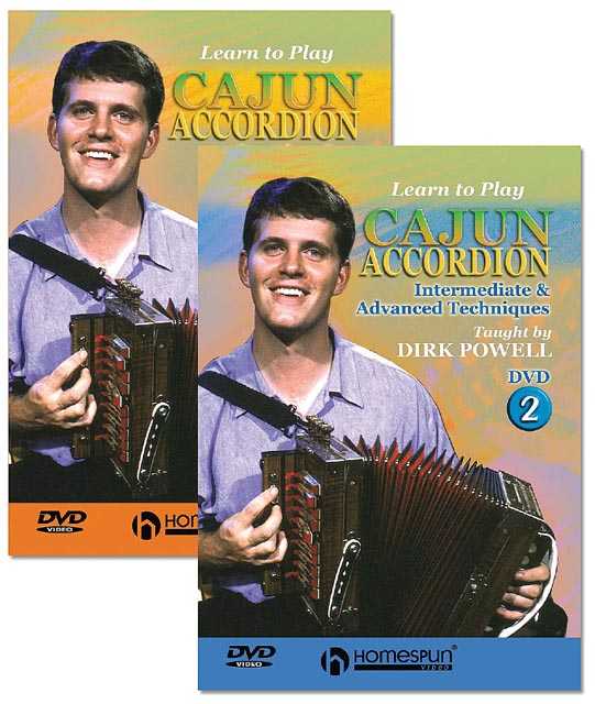 Image 1 of DVD - Learn to Play Cajun Accordion: Two DVD Set - SKU# 300-DVD175SET : Product Type Media : Elderly Instruments