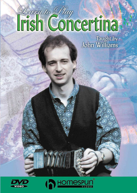 Image 1 of DVD - Learn to Play Irish Concertina - SKU# 300-DVD179 : Product Type Media : Elderly Instruments