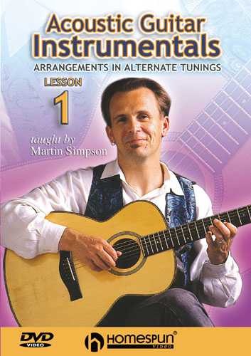 Image 1 of DVD - Acoustic Guitar Instrumentals: Vol. 1 - Arrangements in Alternate Tunings - SKU# 300-DVD182 : Product Type Media : Elderly Instruments