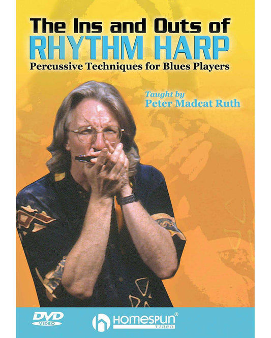 Image 1 of DOWNLOAD ONLY -The Ins and Outs of Rhythm Harp - Percussive Techniques for Blues Players - SKU# 300-DVD196 : Product Type Media : Elderly Instruments