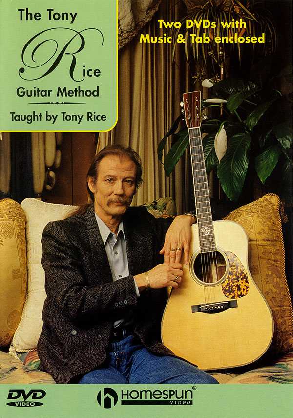 Image 1 of DOWNLOAD ONLY-The Tony Rice Guitar Method - SKU# 300-DVD1 : Product Type Media : Elderly Instruments