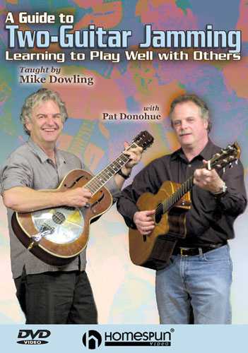 Image 1 of DVD-A Guide to Two-Guitar Jamming - Learning to Play Well with Others - SKU# 300-DVD200 : Product Type Media : Elderly Instruments