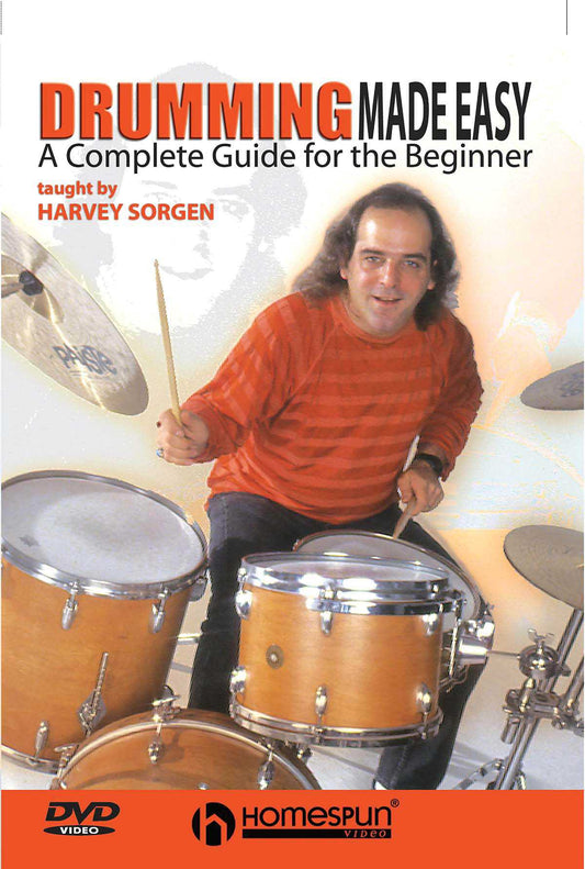 Image 1 of DVD - Drumming Made Easy - SKU# 300-DVD203 : Product Type Media : Elderly Instruments