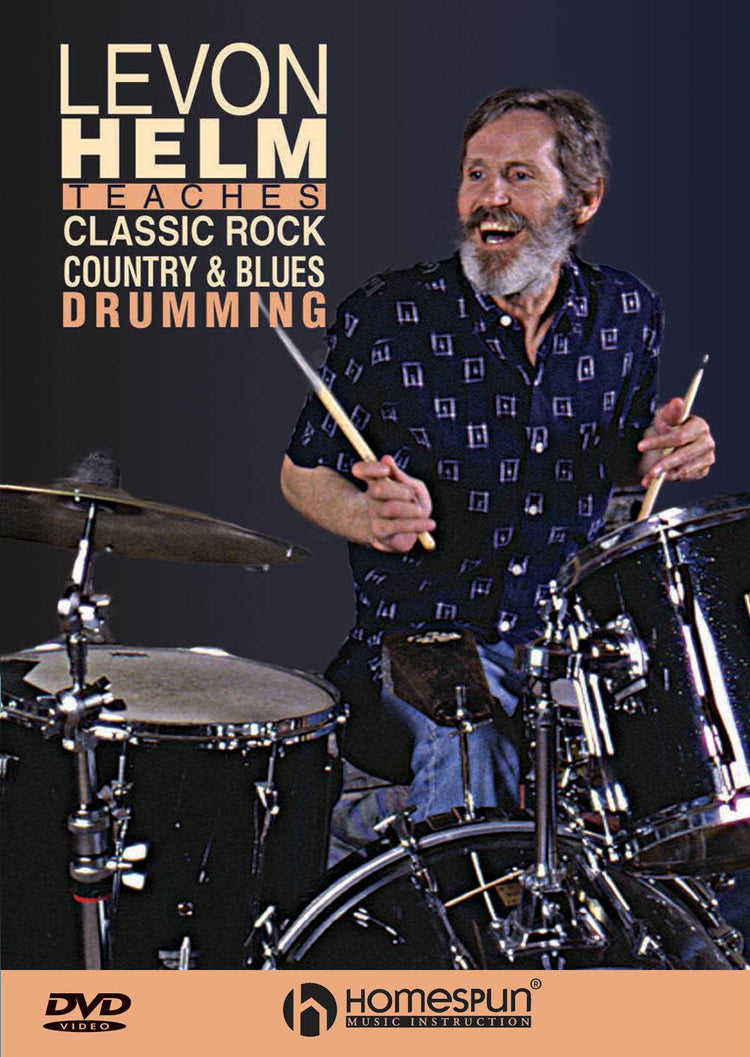 Image 1 of DVD - Classic Rock, Country and Blues Drumming - SKU# 300-DVD213 : Product Type Media : Elderly Instruments