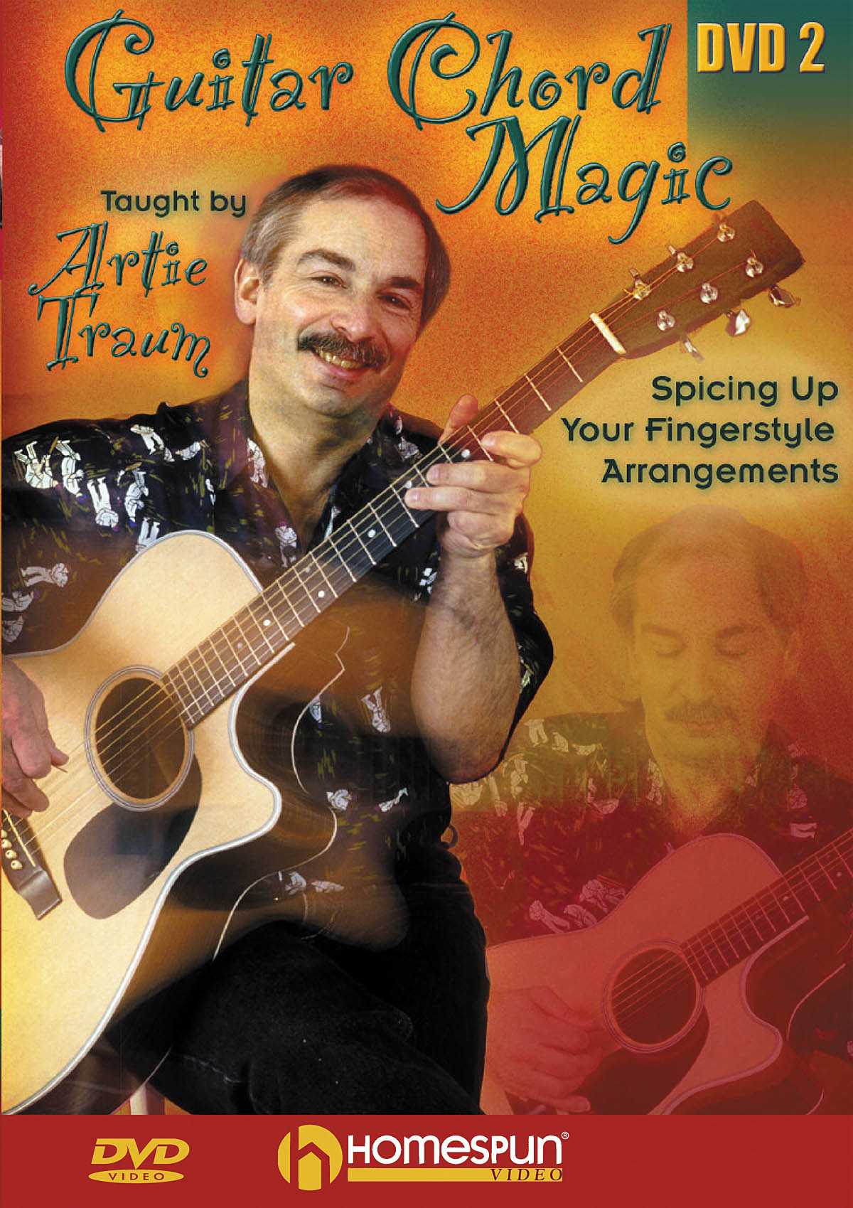 Image 1 of DVD - Guitar Chord Magic: Vol. 2 - Spicing Up Your Fingerstyle Arrangements - SKU# 300-DVD231 : Product Type Media : Elderly Instruments