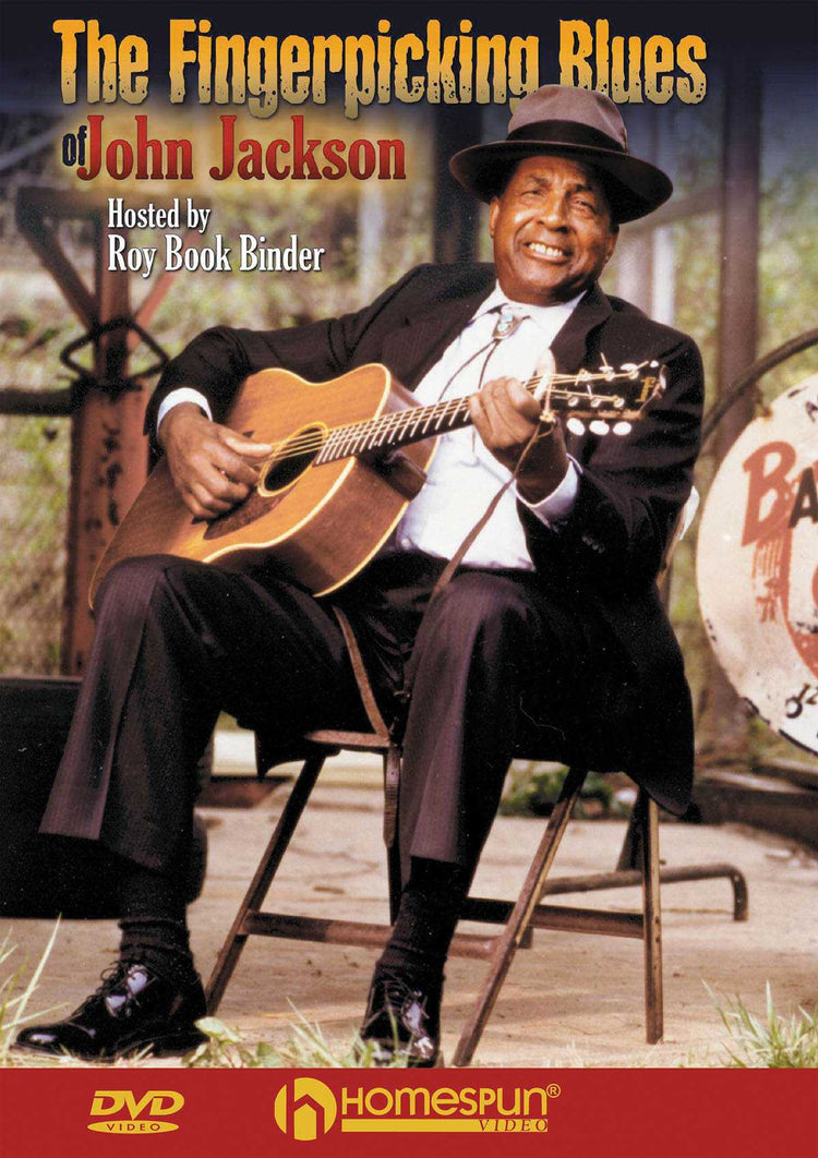 Image 1 of DVD-The Fingerpicking Blues of John Jackson - SKU# 300-DVD255 : Product Type Media : Elderly Instruments