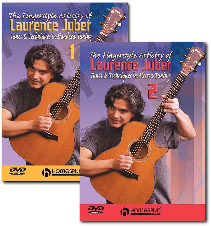 Image 1 of DVD-The Fingerstyle Artistry of Laurence Juber: Two DVD Set - SKU# 300-DVD265SET : Product Type Media : Elderly Instruments