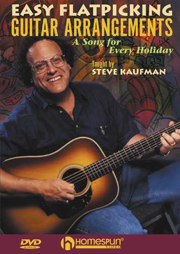 Image 1 of DVD - Easy Flatpicking Guitar Arrangements-A Song for Every Holiday - SKU# 300-DVD269 : Product Type Media : Elderly Instruments