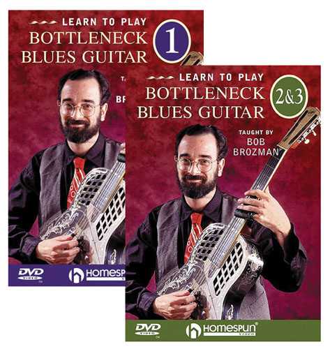 Image 1 of DVD - Learn to Play Bottleneck Blues Guitar: Three DVD Set - SKU# 300-DVD27SET : Product Type Media : Elderly Instruments
