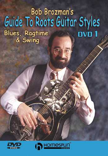 Image 1 of DVD - Bob Brozman's Guide to Roots Guitar Styles: Vol. 1 - SKU# 300-DVD280 : Product Type Media : Elderly Instruments