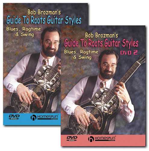 Image 1 of DVD - Bob Brozman's Guide to Roots Guitar Styles: Two DVD Set - SKU# 300-DVD281SET : Product Type Media : Elderly Instruments