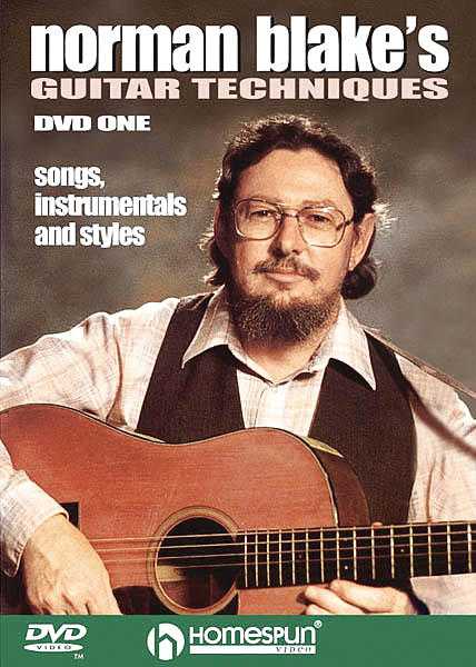 Image 1 of DVD - Norman Blake's Guitar Techniques: Vol. 1 - Songs, Instrumentals & Styles - SKU# 300-DVD28 : Product Type Media : Elderly Instruments