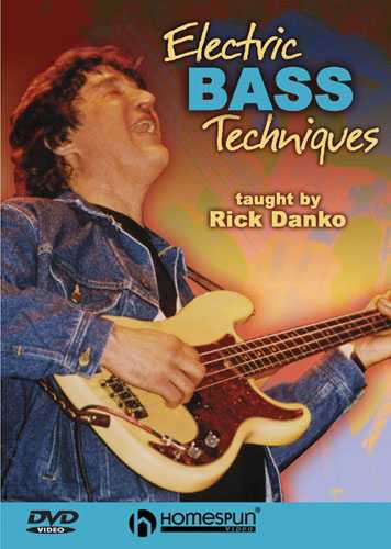 Image 1 of DVD - Rick Danko's Electric Bass Techniques - SKU# 300-DVD290 : Product Type Media : Elderly Instruments