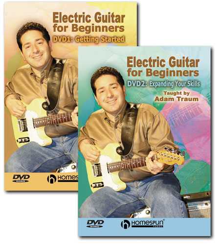 Image 1 of DVD - Electric Guitar for Beginners: Two DVD Set - SKU# 300-DVD295SET : Product Type Media : Elderly Instruments
