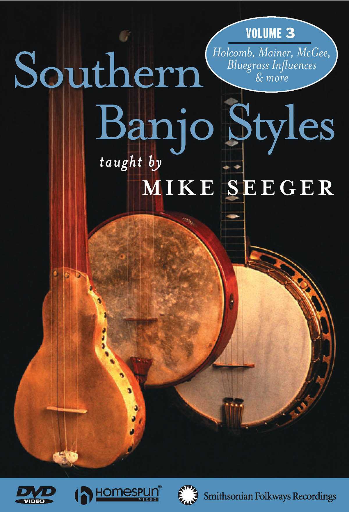 Image 1 of DOWNLOAD ONLY - Southern Banjo Styles: Vol. 3 - SKU# 300-DVD303 : Product Type Media : Elderly Instruments