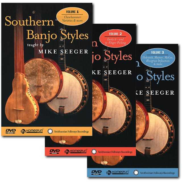 Image 1 of DOWNLOAD ONLY - Southern Banjo Styles: Three DVD Set - SKU# 300-DVD303SET : Product Type Media : Elderly Instruments