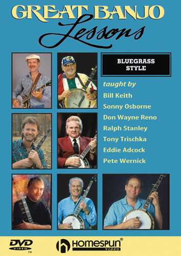 Image 1 of DVD - Great Banjo Lessons: Bluegrass Style - SKU# 300-DVD310 : Product Type Media : Elderly Instruments