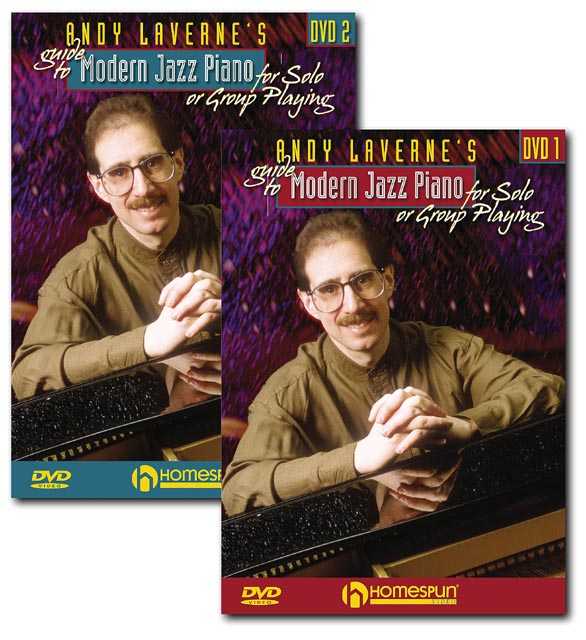 Image 1 of DVD - Andy Laverne's Guide to Modern Jazz Piano for Solo or Group Playing: Two DVD Set - SKU# 300-DVD317SET : Product Type Media : Elderly Instruments