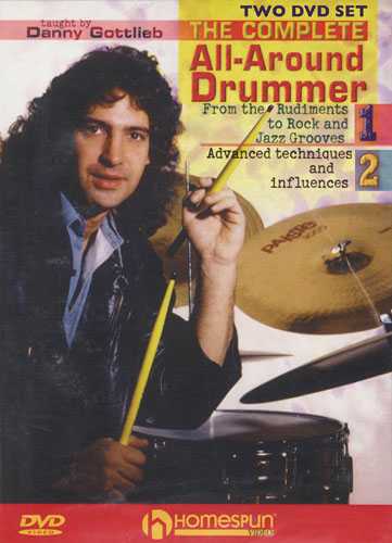 Image 1 of DVD-The Complete All-Around Drummer: Two DVD Set - SKU# 300-DVD320SET : Product Type Media : Elderly Instruments