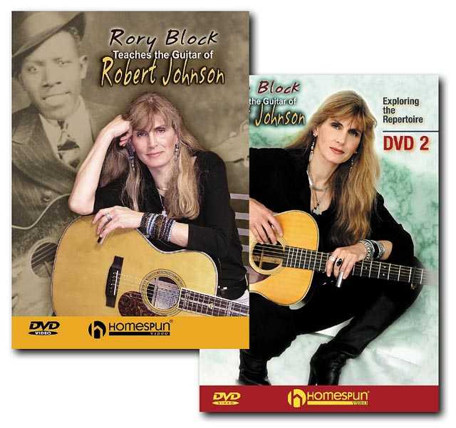 Image 1 of DVD - Rory Block Teaches the Guitar of Robert Johnson: Two DVD Set - SKU# 300-DVD321SET : Product Type Media : Elderly Instruments