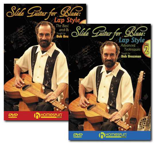 Image 1 of DVD - Slide Guitar for Blues: Lap Style - Two DVD Set - SKU# 300-DVD323SET : Product Type Media : Elderly Instruments