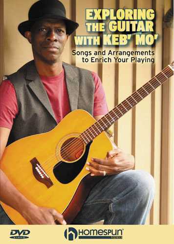 Image 1 of DVD - Exploring the Guitar with Keb' Mo' - Songs and Arrangements to Enrich Your Playing - SKU# 300-DVD327 : Product Type Media : Elderly Instruments