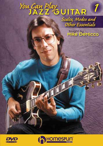 Image 1 of DVD - You Can Play Jazz Guitar, Vol. 1 - Scales, Modes and Other Essentials - SKU# 300-DVD328 : Product Type Media : Elderly Instruments
