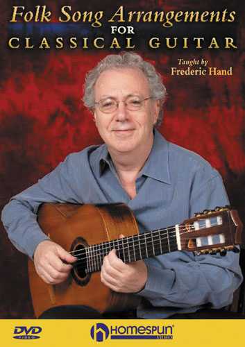 Image 1 of DVD - Folk Song Arrangements for Classical Guitar - SKU# 300-DVD332 : Product Type Media : Elderly Instruments