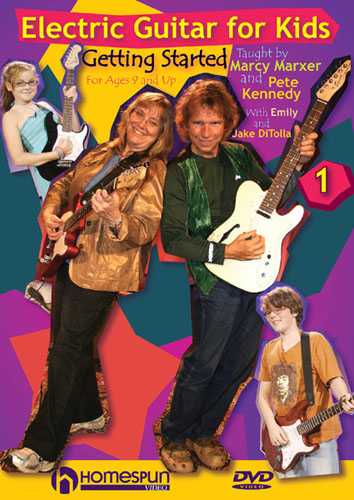 Image 1 of DVD - Electric Guitar for Kids: Vol. 1 - Getting Started for Ages 9 and Up - SKU# 300-DVD333 : Product Type Media : Elderly Instruments
