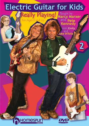Image 1 of DVD - Electric Guitar for Kids: Vol. 2 - Really Playing for Ages 9 and Up - SKU# 300-DVD334 : Product Type Media : Elderly Instruments