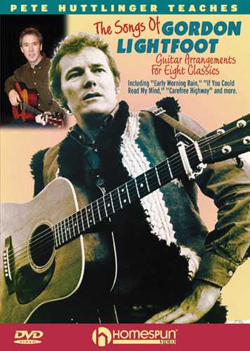 Image 1 of DVD - Learn to Play the Songs of Gordon Lightfoot - SKU# 300-DVD339 : Product Type Media : Elderly Instruments
