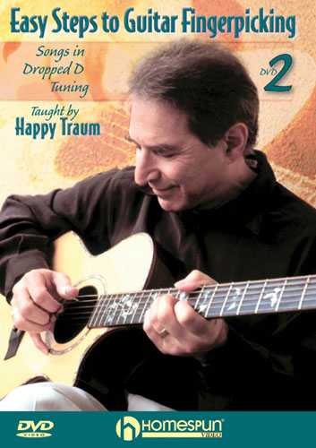 Image 1 of DVD - Easy Steps to Guitar Fingerpicking: Vol. 2 - Songs in Dropped D Tuning - SKU# 300-DVD342 : Product Type Media : Elderly Instruments